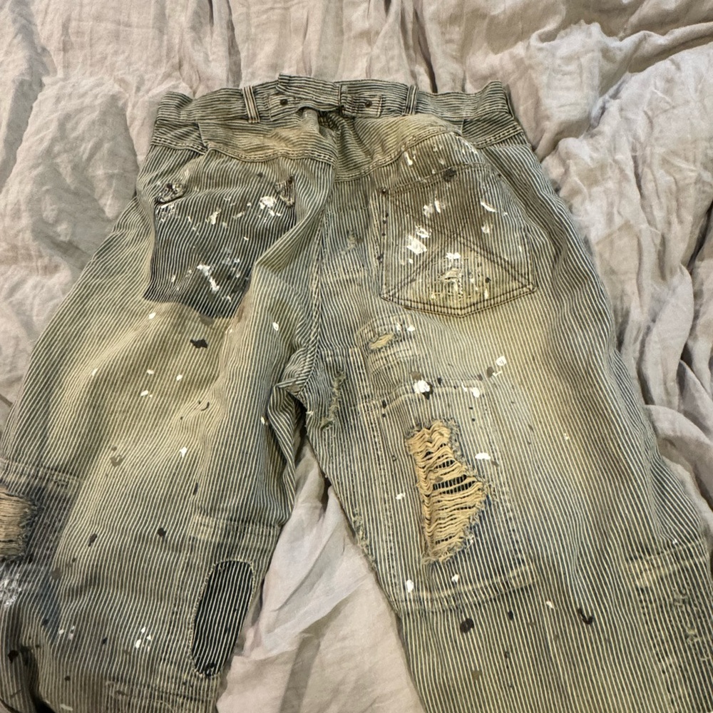 Magnolia Pearl railroad jeans